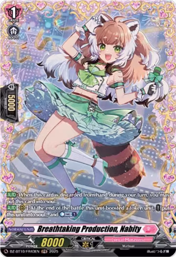 Breathtaking Production, Nabity (FR) (DZ-BT10/FR43EN), DZ-BT10: Dragonsoul Resonance — Vanguard card price