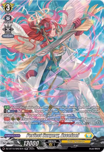 Perfect Surgery, Ascelael (SR) (DZ-BT10/SR23EN), DZ-BT10: Dragonsoul Resonance — Vanguard card price