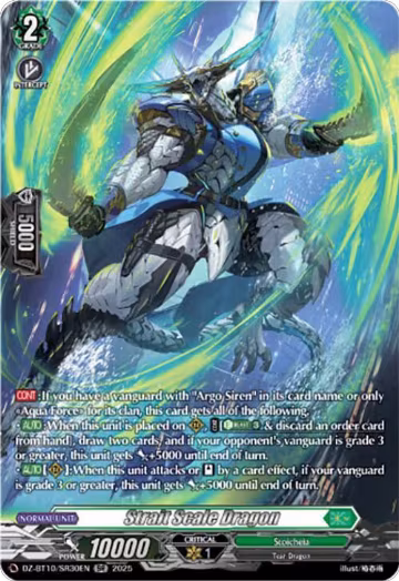 Strait Scale Dragon (SR) (DZ-BT10/SR30EN), DZ-BT10: Dragonsoul Resonance — Vanguard card price