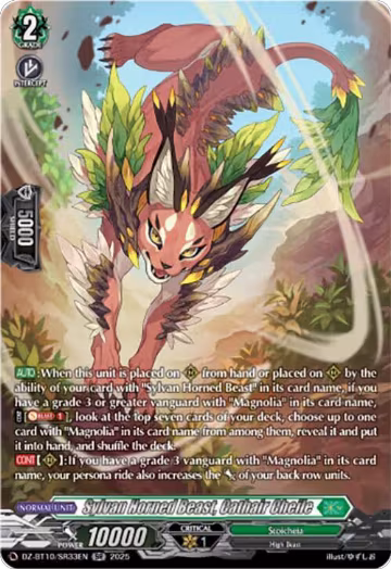 Sylvan Horned Beast, Cathair Cheile (SR) (DZ-BT10/SR33EN), DZ-BT10: Dragonsoul Resonance — Vanguard card price