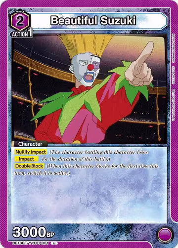 Beautiful Suzuki (001) (UE13BT/YYH-1-001), Yu Yu Hakusho: Ghost Files — Union Arena card price