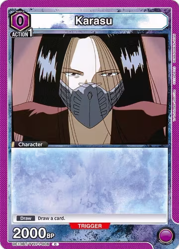Karasu (006) (UE13BT/YYH-1-006), Yu Yu Hakusho: Ghost Files — Union Arena card price