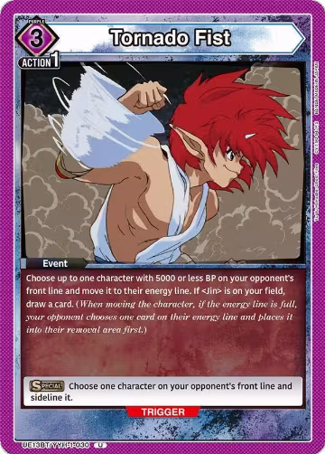 Tornado Fist (UE13BT/YYH-1-030), Yu Yu Hakusho: Ghost Files — Union Arena card price