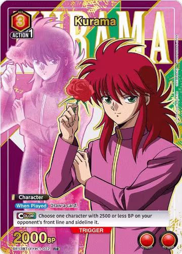 Kurama (072) (R*) (UE13BT/YYH-1-072), Yu Yu Hakusho: Ghost Files — Union Arena card price
