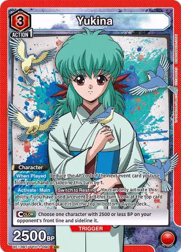 Yukina (090) (UE13BT/YYH-1-090), Yu Yu Hakusho: Ghost Files — Union Arena card price