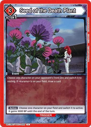 Seed of the Death Plant (UE13BT/YYH-1-095), Yu Yu Hakusho: Ghost Files — Union Arena card price