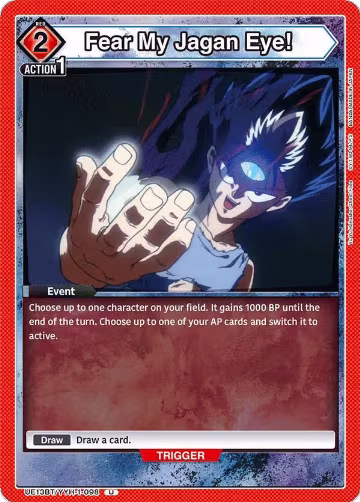 Fear My Jagan Eye! (UE13BT/YYH-1-098), Yu Yu Hakusho: Ghost Files — Union Arena card price