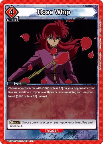 Rose Whip (UE13BT/YYH-1-100), Yu Yu Hakusho: Ghost Files — Union Arena card price