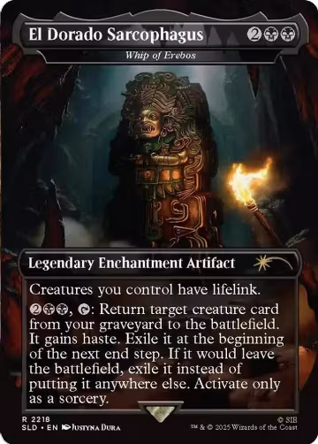 El Dorado Sarcophagus - Whip of Erebos (2218), Secret Lair Drop Series — Magic card price