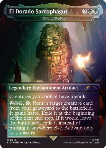 El Dorado Sarcophagus - Whip of Erebos (Rainbow Foil) (2218), Secret Lair Drop Series — Magic card price
