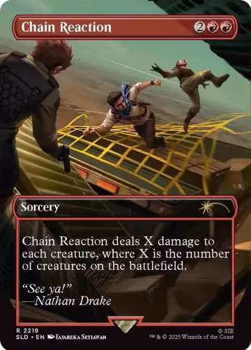 Chain Reaction (2219), Secret Lair Drop Series — Magic card price