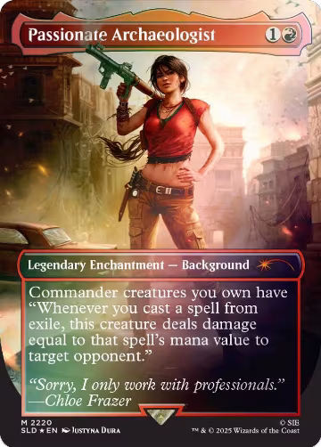 Passionate Archaeologist (Rainbow Foil) (2220), Secret Lair Drop Series — Magic card price