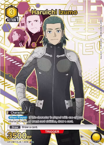 Haruichi Izumo (008) (U*) (UE12BT/KJ8-1-008), Kaiju No. 8 — Union Arena card price