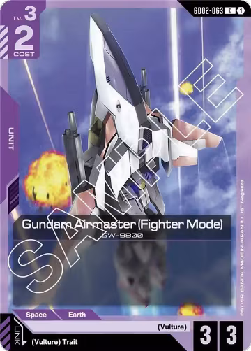 Gundam Airmaster (Fighter Mode) (GD02-063), Dual Impact — Gundam card price