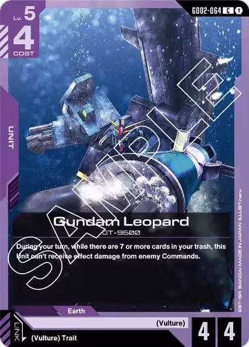 Gundam Leopard (GD02-064) (GD02-064), Dual Impact — Gundam card price
