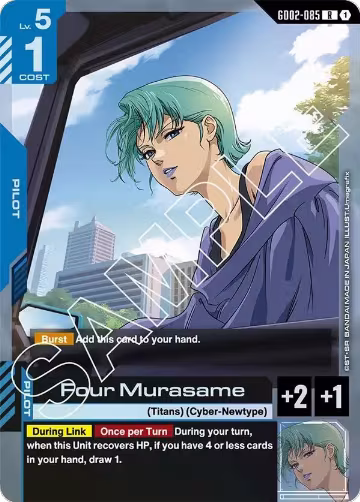 Four Murasame (GD02-085), Dual Impact — Gundam card price