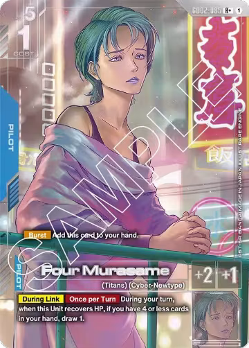 Four Murasame (R+) (GD02-085), Dual Impact — Gundam card price