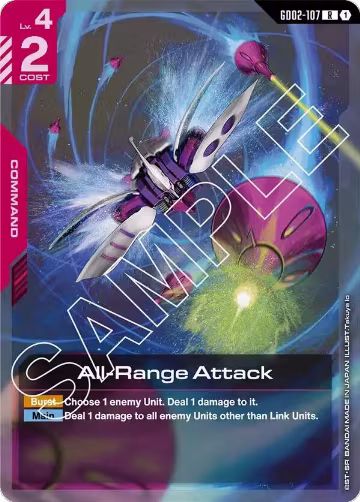 All-Range Attack (GD02-107), Dual Impact — Gundam card price