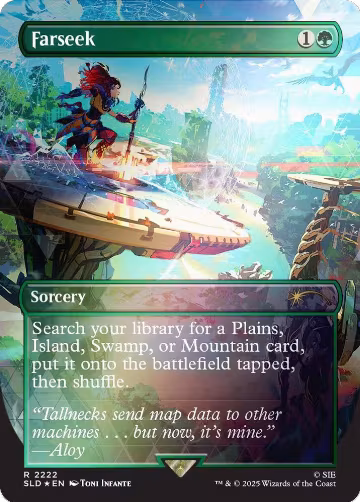Farseek (2222) (Rainbow Foil) (2222), Secret Lair Drop Series — Magic card price