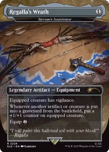Regalla's Wrath - Tarrian's Soulcleaver (2224), Secret Lair Drop Series — Magic card price