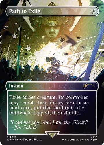Path to Exile (2227) (Rainbow Foil) (2227), Secret Lair Drop Series — Magic card price