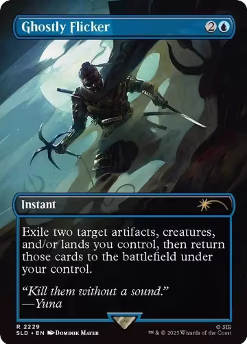 Ghostly Flicker (2229), Secret Lair Drop Series — Magic card price