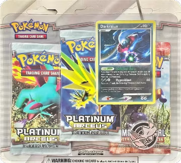 Arceus 3 Pack Blister [Darkrai], Arceus — Pokémon sealed product price