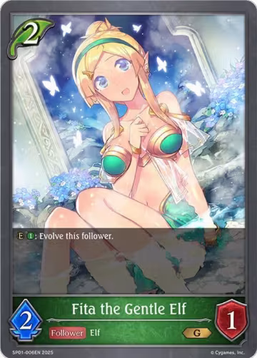 Fita the Gentle Elf (SP01-006EN), Seaside Memories — Shadowverse card price