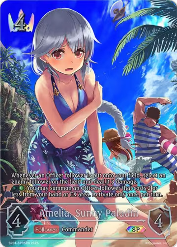 Amelia, Sunny Paladin (SP) (SP01-SP05EN) — card price