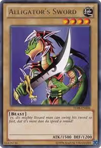 Alligator's Sword (TU08-EN006), Turbo Pack: Booster Eight — Yu-Gi-Oh! card price