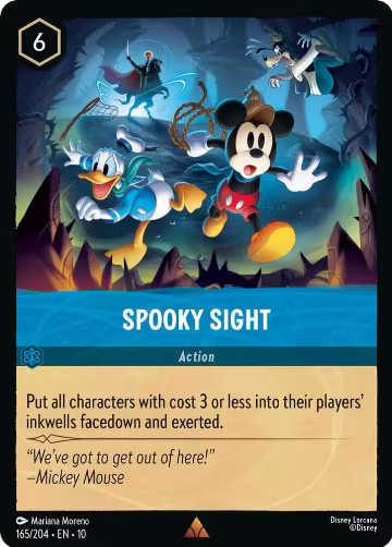 Spooky Sight (165/204), Whispers in the Well — Lorcana card price