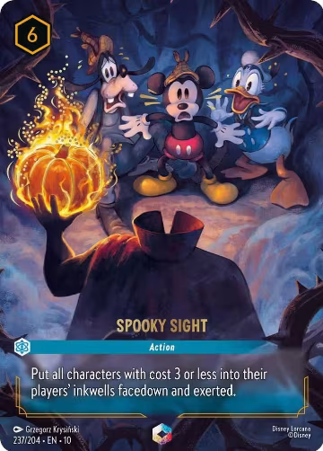 Spooky Sight (Enchanted) (237/204) — card price