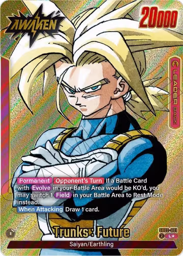 Trunks : Future - SB02-001 (Gold) (SB02-001) — card price