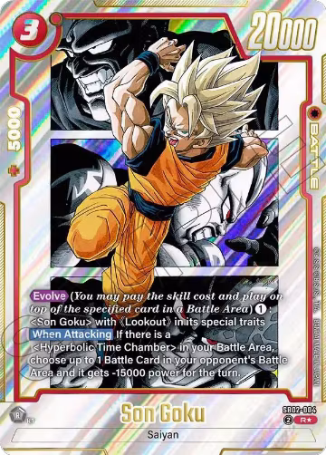 Son Goku - SB02-004 (Alternate Art) (SB02-004), Manga Booster 02 — DB Fusion card price