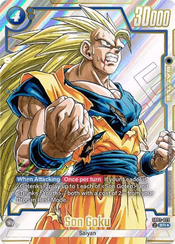 Son Goku - SB02-023 (Alternate Art) (SB02-023), Manga Booster 02 — DB Fusion card price