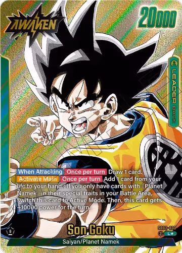 Son Goku - SB02-033 (Gold) (SB02-033) — card price
