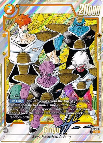 Ginyu - FB01-108 (Alternate Art) (FB01-108), Manga Booster 02 — DB Fusion card price