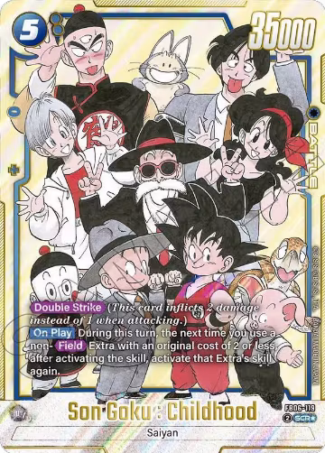 Son Goku : Childhood - FB06-119 (Alternate Art) (FB06-119), Manga Booster 02 — DB Fusion card price