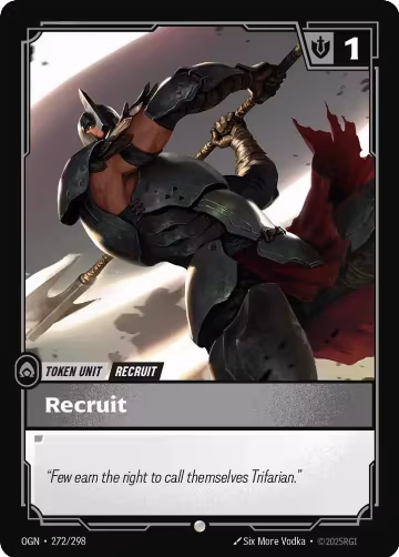 Recruit (272) // Buff (272/298), Origins — Riftbound card price