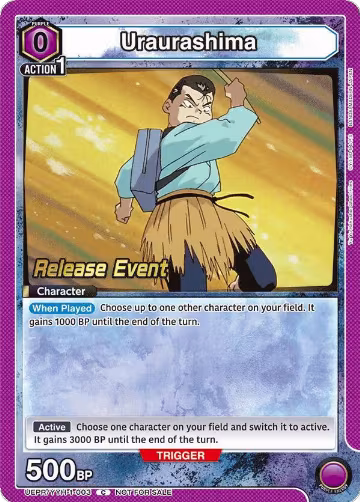 Uraurashima (UEPR/YYH-1-003), Yu Yu Hakusho: Ghost Files Release Event Cards — Union Arena card price