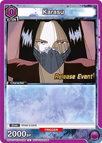 Karasu (006) (UEPR/YYH-1-006), Yu Yu Hakusho: Ghost Files Release Event Cards — Union Arena card price