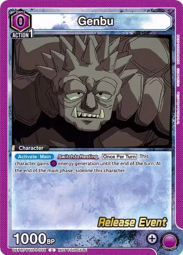 Genbu (UEPR/YYH-1-010), Yu Yu Hakusho: Ghost Files Release Event Cards — Union Arena card price
