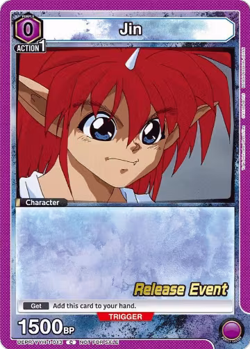 Jin (013) (UEPR/YYH-1-013), Yu Yu Hakusho: Ghost Files Release Event Cards — Union Arena card price