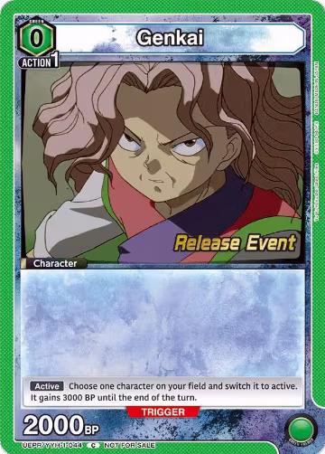 Genkai (044) (UEPR/YYH-1-044), Yu Yu Hakusho: Ghost Files Release Event Cards — Union Arena card price