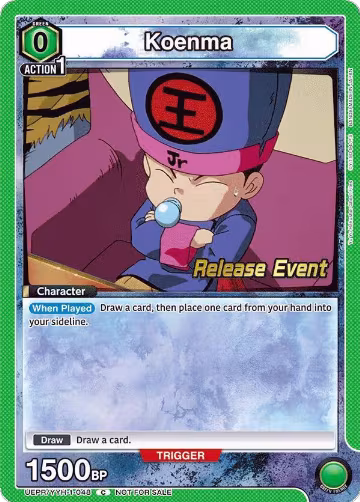 Koenma (048) (UEPR/YYH-1-048), Yu Yu Hakusho: Ghost Files Release Event Cards — Union Arena card price