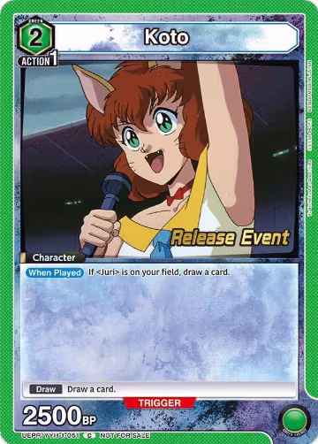 Koto (UEPR/YYH-1-051), Yu Yu Hakusho: Ghost Files Release Event Cards — Union Arena card price