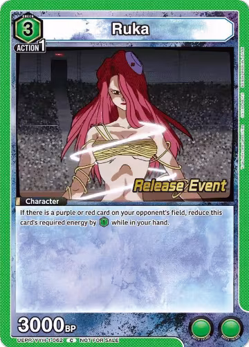 Ruka (UEPR/YYH-1-062), Yu Yu Hakusho: Ghost Files Release Event Cards — Union Arena card price
