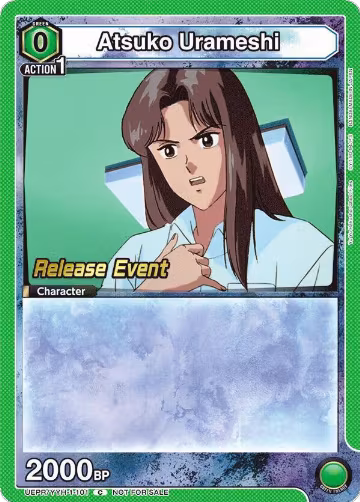 Atsuko Urameshi (UEPR/YYH-1-101), Yu Yu Hakusho: Ghost Files Release Event Cards — Union Arena card price