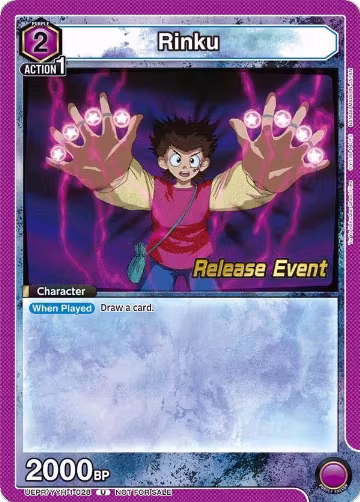 Rinku (UEPR/YYH-1-028), Yu Yu Hakusho: Ghost Files Release Event Cards — Union Arena card price