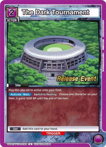 The Dark Tournament (UEPR/YYH-1-029), Yu Yu Hakusho: Ghost Files Release Event Cards — Union Arena card price